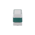 BROTHER 30X30MM GREEN SELFINKING STAMP  DURABLE  CLEAR