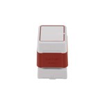 BROTHER 30X30MM RED PREINKED STAMP     CRISP  DURABLE MARKS