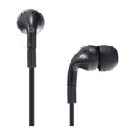 MOKI NOISE ISOLATING INEAR EARPHONES  BLACK FOR CLEAR AUDIO