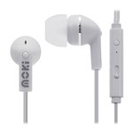 MOKI NOISE ISOLATING EARBUDS WITH MICROPHONE  WHITE