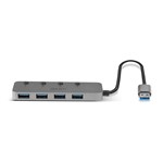 LINDY 4 PORT USB 30 HUB SWITCH  HIGHSPEED CONNECTIVITY