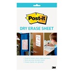 POSTIT SS DRY ERASE SHEET PK3