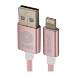 MOKI LIGHTNING CABLE 3M ROSEGD