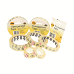 MARBIG TRANSPARENT TAPE 18MM X 33M 254MM CORE