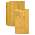 CUMBERLAND ENVELOPES 1234 POCKET PREPRINTED PAY SELF SEAL 85GSM 90 X 165 GOLD PACK 100