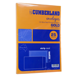 CUMBERLAND C4 ENVELOPES POCKET PLAINFACE STRIP SEAL 85GSM 324 X 229MM GOLD PACK 25