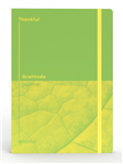 JOURNAL JUMBLE  CO A5 RECYCLED THANKFUL  WISHFUL GREEN
