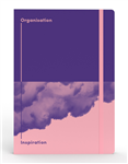 NOTEBOOK JUMBLE  CO A5 RULED  DOT GRID RCYD ORGANISE  INSPIRATION PURPLE