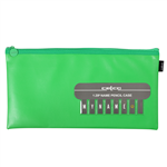 CELCO PENCIL CASE GREEN  338 X 174MM