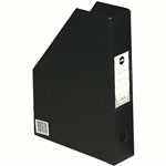 MARBIG MAGAZINE FILE A4 PVC BLACK