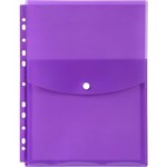 MARBIG BINDER POCKET TOP OPENING A4 PURPLE