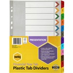 MARBIG 35039 DIVIDERS INDEX BOARD FINANCIAL YEAR A4 COLOUR JULJUN