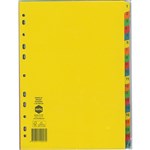 MARBIG 37170 DIVIDERS A4 MANILLA BRIGHTS 120 TAB