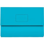 MARBIG SLIMPICK DOCUMENT WALLET FOOLSCAP BLUE