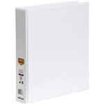 MARBIG CLEARVIEW INSERT RING BINDER 4D 38MM A4 WHITE