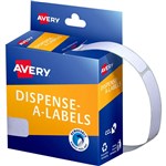 AVERY 937212 GENERAL USE LABELS 13 X 49MM WHITE BOX 550