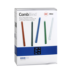 GBC BINDING COMBS 16MM BLUE BOX 100
