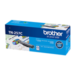 BROTHER TN257 CYAN TONER CART
