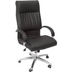 RAPIDLINE CL820 EXECUTIVE CHAIR HIGH BACK ARMS PU BLACK