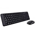 LOGITECH MK220 WIRELESS KEYBOARD AND MOUSE COMBO BLACK
