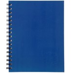 SPIRAX 511 NOTEBOOK 7MM RULED HARD COVER SPIRAL BOUND 200 PAGE 225 X 175MM BLUE