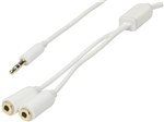 LEAD AUDIO SLIM 35MM ST PLG2X35MM SKT