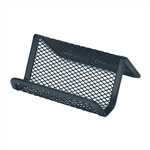 ESSELTE MESH BUSINESS CARD HOLDER BLACK