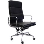 RAPIDLINE PU900H EXECUTIVE CHAIR HIGH BACK ARMS PU BLACK