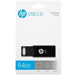 HP V212W FLASH DRIVE USB 20 64GB BLACKBLUE