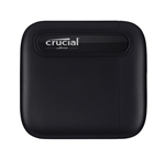 Crucial X6 2TB External Portable SSD 540MBs USB32 USBC USB30 Durable Rugged Shock Vibration Proof for PC MAC PS4 PS5 Xbox One Android iPad Pro