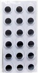 JASART EDUCRAFT JOGGLE EYES ASSORTED BLACKWHITE PACK 100