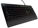 Logitech G213 Prodigy RGB Gaming Keyboard 168 Million Lighting Colors MechDome Backlit Keys Dedicated Media Controls SpillResistant Durable