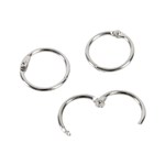 ESSELTE 37739 HINGED RINGS NO 7 19MM BOX 100