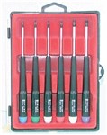 SDRV SET TORX TAMPER T7T20 6PCE WCASE