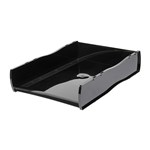 ESSELTE NOUVEAU DOCUMENT TRAY A4 BLACK