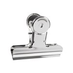 ESSELTE BULLDOG CLIP 75MM SILVER PACK 6