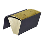 MARBIG EXPANDING FILE FOOLSCAP AZ DARK GREY