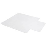 RAPIDLINE CHAIRMAT PVC KEYHOLE HARDFLOOR 1350 X 1150MM