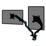 Monster Adjustable Dual Arm Monitor Mount  VESA 75  100mm  Up to 27 Screens