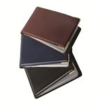 CUMBERLAND BUSINESS CARD FILES 24 CARD CAPACITY GOLD CORNER