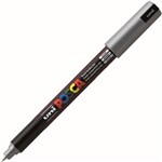 POSCA PC1MR PAINT MARKER BULLET ULTRA FINE 07MM SILVER