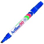 ARTLINE 90 PERMANENT MARKER CHISEL 25MM BLUE