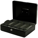 ESSELTE 375126 CLASSIC CASH BOX NO12 BLACK SIZE 300 X 230 X 90MM