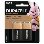 DURACELL COPPERTOP 9V 2PK