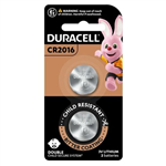 DURACELL SPECIALTY CR2016 2PK