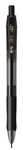 LOCALWORKS RETRACTABLE SEMIGEL BALL PEN 07MM BLACK K5471