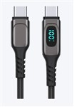 LEAD USB TYPE C PLG  TYPE LED 1M