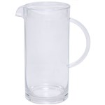 CONNOISSEUR POLYCARBONATE JUG WITH LID 2 LITRE CLEAR