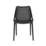 CAST CHAIR  STYLISH  DURABLE BLACK SEATING