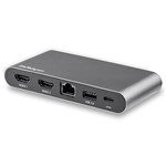 STARTECH USB DOCK  4K DUAL MONITOR HDMI DISPLAY  MINI LAPTOP DOCKING STATION